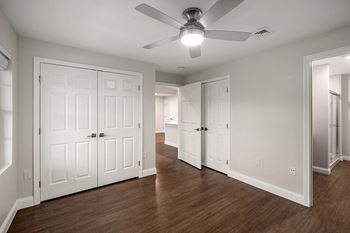 Wood-style flooring in kitchens/living areas/bathrooms